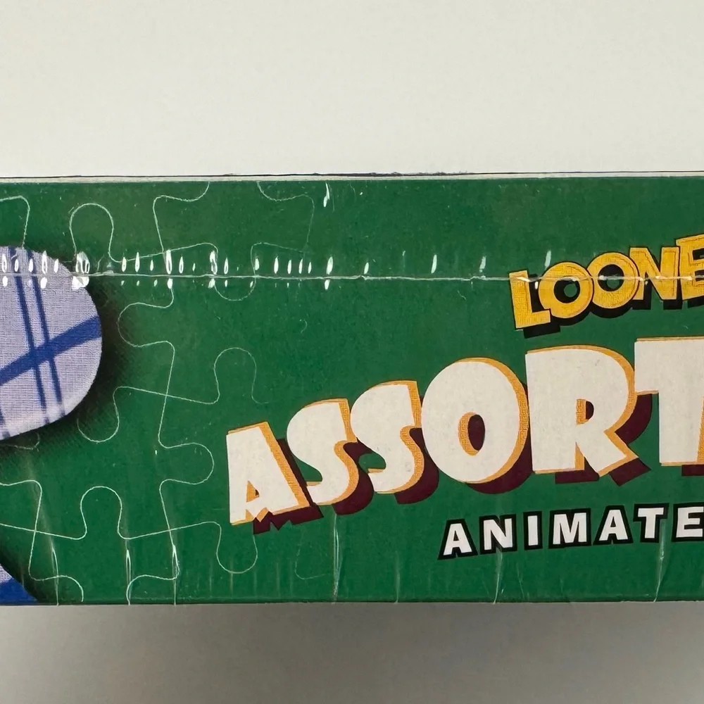 Loony Tunes Assorted Nuts Sealed Animated Jigsaw Game PC CDROM big box 1998